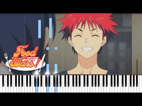 Spice (Food Wars! ED1) - Piano Cover | Sheet Music | 食戟のソーマ