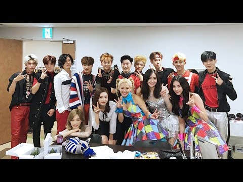 SNSD and NCT moment P1
