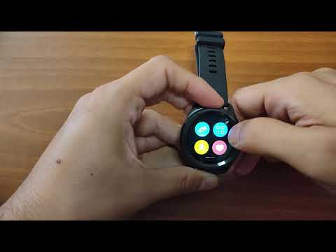 Kingwear KW35 unboxing and quick menu view