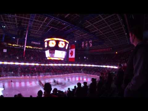 Tammy and Sean at the Nashville Predators Calgary Flames Game   Jan 24, 2014