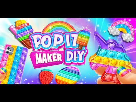 Pop It 3D Fidget Toy Maker Video