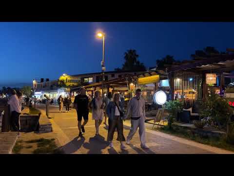 Side Promenade am Abend - Türkei  9 Mai 2024 #side #kumköy #türkei