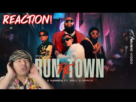 REACTION | F.HERO x VannDa Ft. 1MILL & SPRITE - RUN THE TOWN [Official MV]