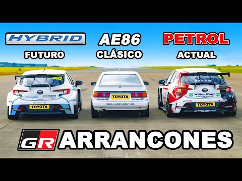 Toyota Gazoo Racing ARRANCONES *Gasolina vs Híbrido vs Clásico*