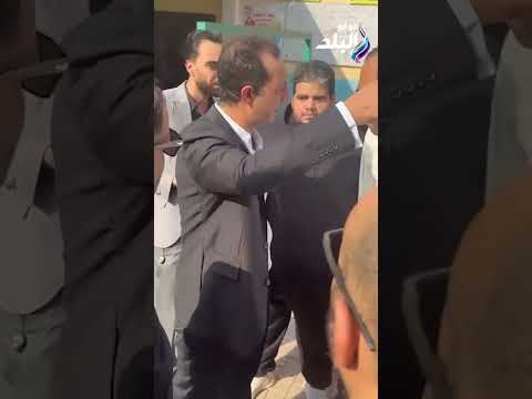 أحمد مرتضي منصور يتفقد سير العملية الانتخابية بلجان الدقي