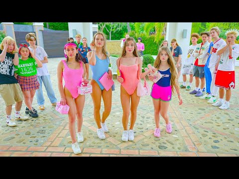 Diana and the Bunny Cheerleaders arrive at the Bunny Academy in swimsuits! What's going on?