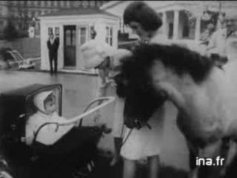 Empress Farah Pahlavi & Jacklin Kennedy 1962