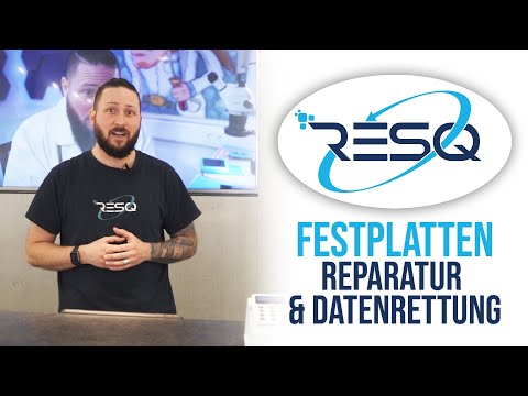 💽Festplatten Datenrettung benötigt? HDD, SSD oder USB Stick Daten retten - RESQ Erfahrung