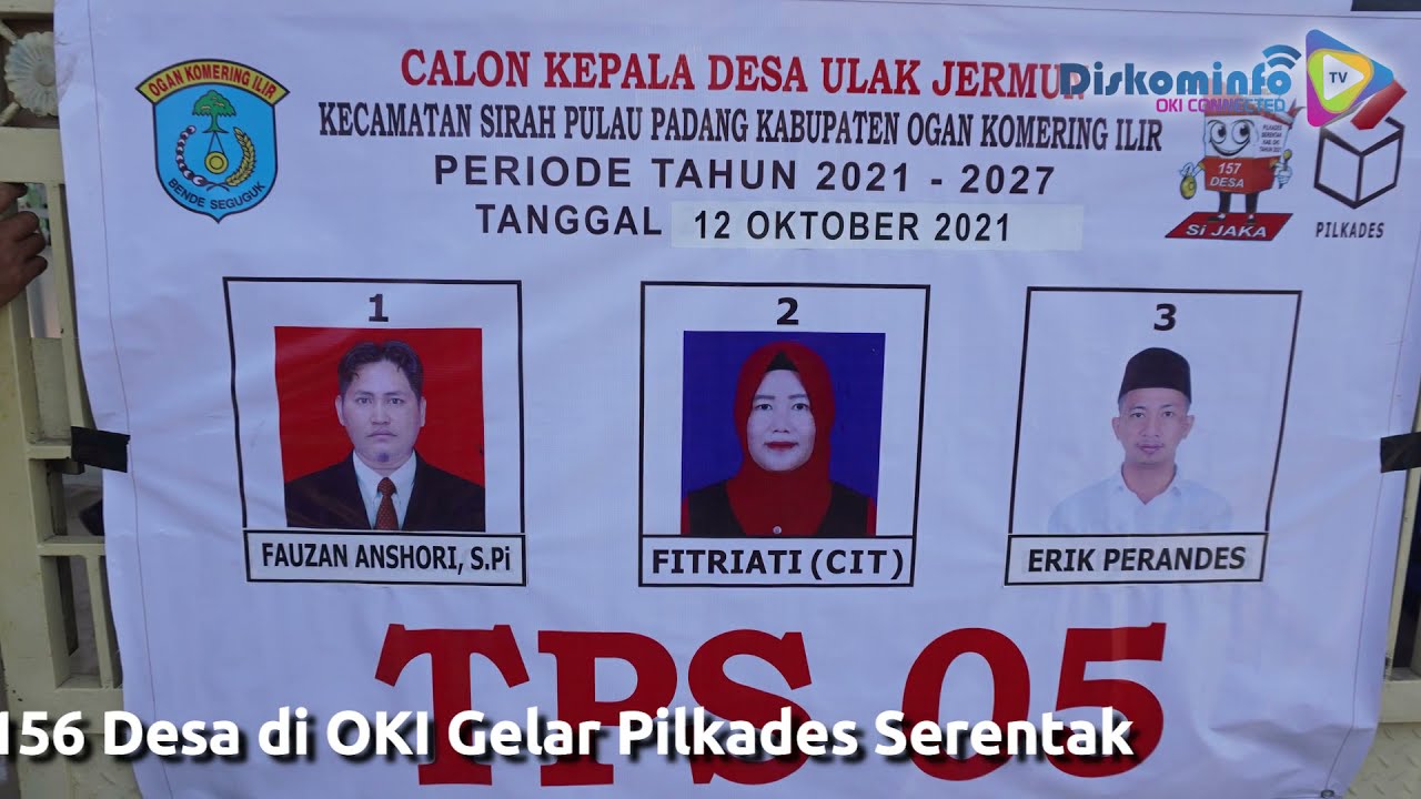 Pilkades di OKI jadi Percontohan di Tengah Pandemi