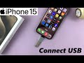 How To Connect USB Flash Drive To iPhone 15 & iPhone 15 Pro