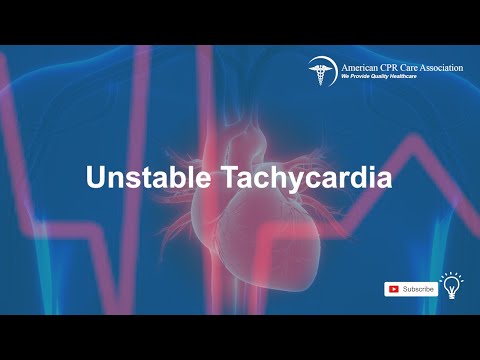 Chapter 15: Unstable Tachycardia - American CPR Care Association