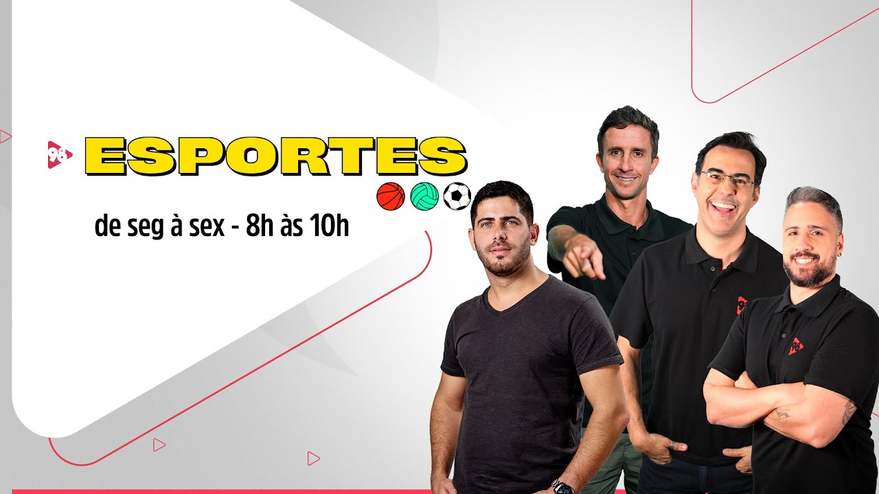 Diniz fora do Cruzeiro? | Base do Galo decepciona | Neymar no Santos | 98 ESPORTES - 27/01/2025