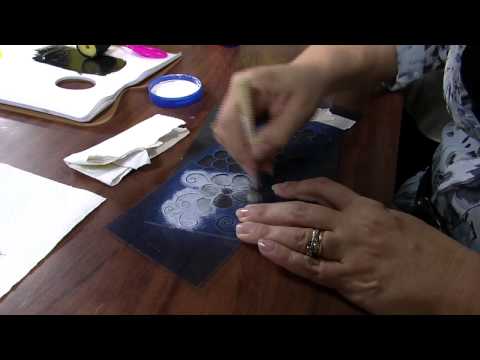 Mulher.com 27/06/2013 Célia Bonomi - Trabalho com tinta fluorescente Parte 2/2