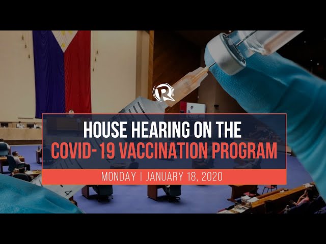 LIVE: House hearing on the COVID-19 vaccination program