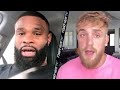 TYRON WOODLEY FIRST WORDS TO JAKE PAUL ON REMATCH; VOWS TO KO HIM & LEAVE NO DOUBT