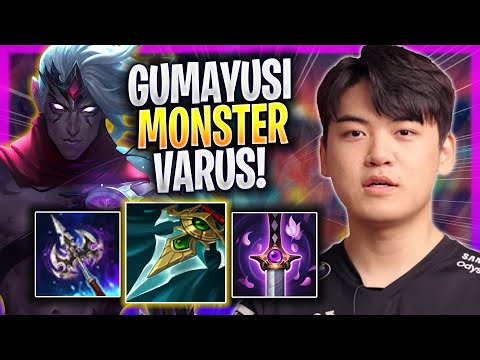 GUMAYUSI IS A MONSTER WITH VARUS! - T1 Gumayusi Plays Varus SUPPORT vs Thresh! | Season 2023
