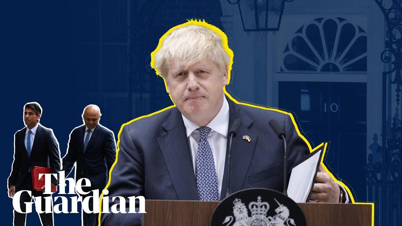 The 33 hours that brought Boris Johnson down – in three minutes