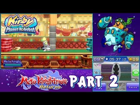 Kirby: Planet Robobot (Blindish) ~ Bonus 3 - Part 2: Meta Knightmare Returns