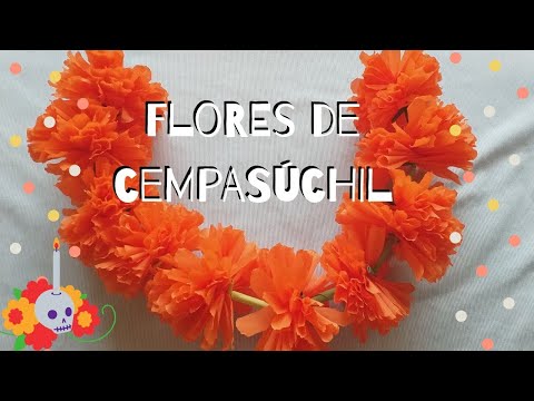 DIY: Cómo hacer flores de Cempasúchil con papel crepél | homify