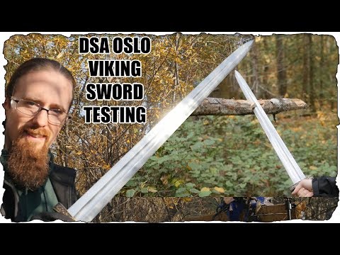 Testing the Oslo Viking Sword From Darksword Armory