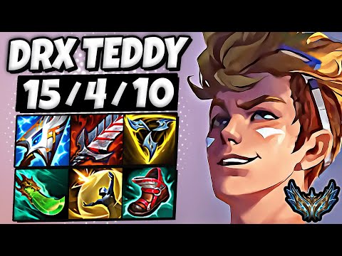 Ezreal vs Jinx ADC [ DRX Teddy ] Patch 25.4 Korea Challenger ✅