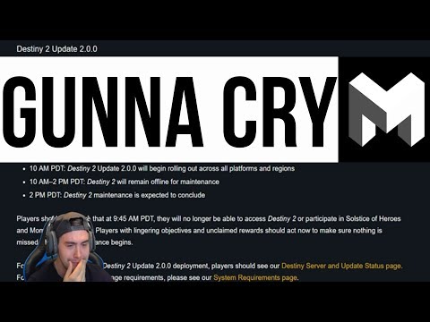 Destiny 2: Bungie Just trolled Me so Hard I want to Cry