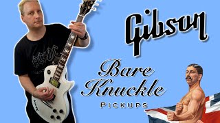 Video thumbnail for Bare Knuckle Nailbomb Pickups in a 2013 Les Paul Signature T, Playing and thoughts by Guitars, Music and Tech