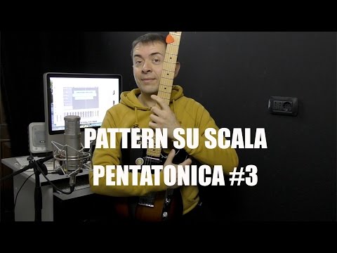 Lezioni di chitarra: Pattern su scala pentatonica #3