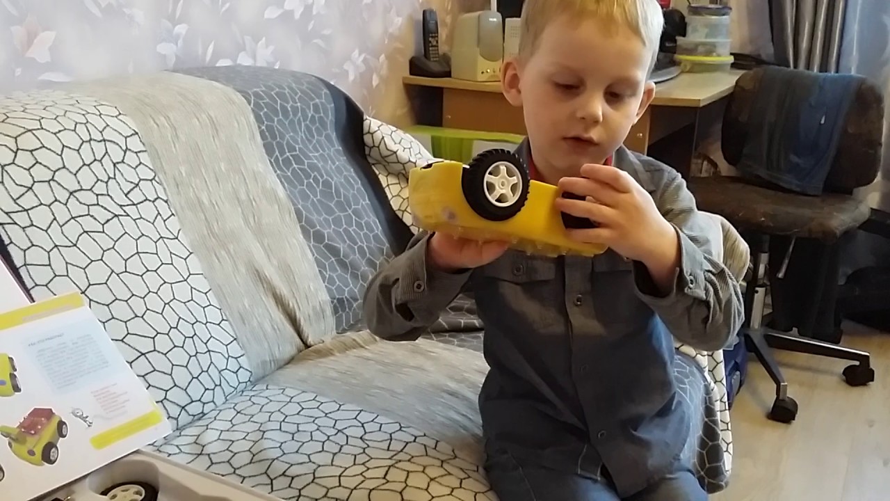 Электронный конструктор Знаток Умная Машина