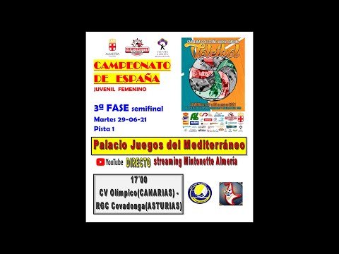 CV OLIMPICO - RGC COVADONGA. 3ª FASE, SEMIFINAL. CAMPEONATO DE ESPAÑA J.F.