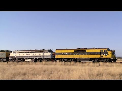SSR Grain Train with GM22, B61, & RL306 - PoathTV Australian Railways 2018