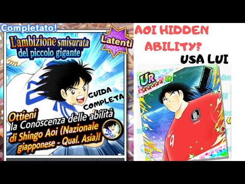 GUIDA SFIDA HIDDEN ABILITY AOI SHINGOD - CAPTAIN TSUBASA DREAM TEAM ITA