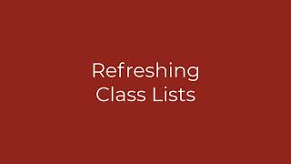 SPIRE - Working with Class Lists