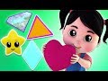 формы песня для детей геометрические фигуры Shapes Song In Rus