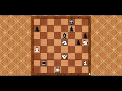 Šahovski problem 22 -  Beli matira u dva poteza  - GUNINA vs MUZYCHUK