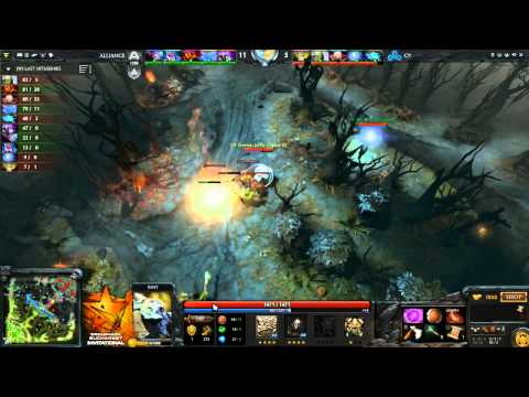 Alliance vs Cloud 9, bo3, game 1. Grand Final DreamHack Bucharest. 27.04.2014