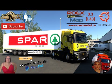 Euro Truck Simulator 2 (1.43) Trailer Schmitz S.KO by JUseeTV & obelihnio v1.8 [1.43] + DLC's & Mods