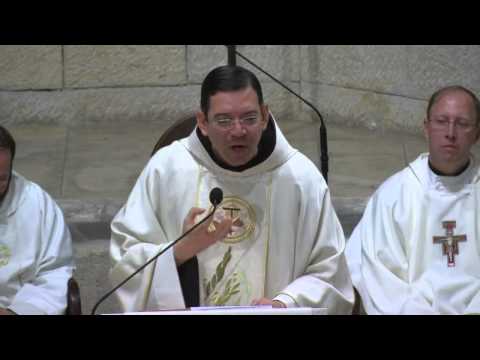 Homilia da Gruta da Anunciação do dia  13/06/2015