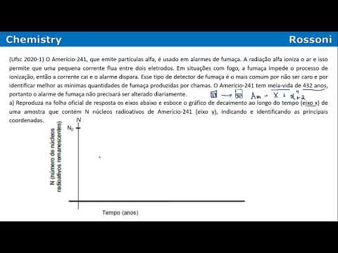 Ufsc 2020-1 Discursiva - Radioatividade