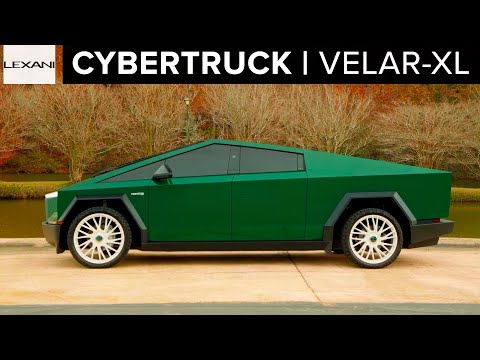 CYBERTRUCK on LEXANI "Velar-XL" - Custom Finish