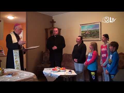 Izdvojeno 3.4.2018. - Biskup Škvorčević blagoslovio novi dom obitelji Janković