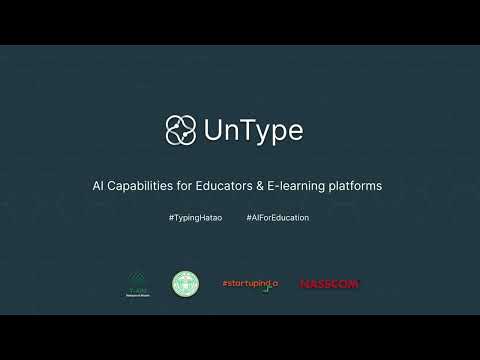 UnType AI workspace for educators, content teams and e-learning platforms