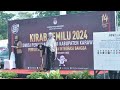 JINGLE PEMILU 2024 KIRAB PEMILU KPU KAB KARAWANG PPK SE DAPIL V