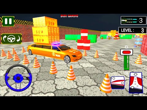 Police Limo Car Parking Games - Police Car Parking - Android Gameplay