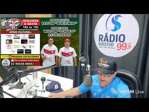 Transmissão ao vivo de Programa Foco No Esporte Caldas Novas