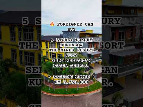 "Miliki Syurga Mewah Idaman Anda di The Mines Resort City, Seri Kembangan – Terbuka untuk Pembeli Asing (Foreigner Can Buy)!"