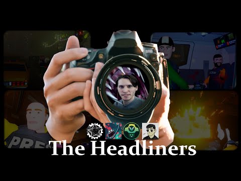 Multi POV Jerma, Poke, Vinny, Ster play The Headliners (Stream Edit)