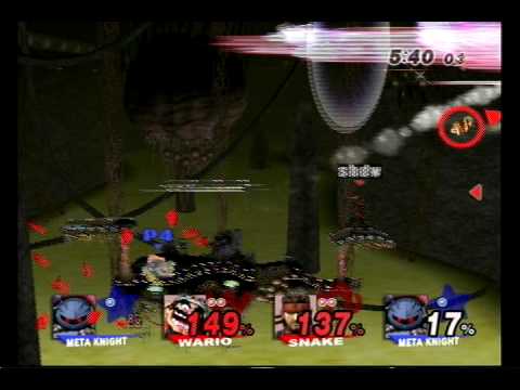 Player's Bowl 2010 WF Ally (Snake)/NinjaLink (Wario) vs. Mew2King (MK)/Lain (MK) 3 - SSBB