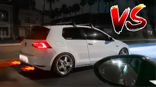 I Got Called OUT!😧 Built GTI vs My 500hp Golf