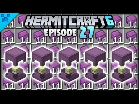 MINECRAFT END CITY MANIA! | Hermitcraft 6 (Minecraft Survival Let's Play) | Episode 27